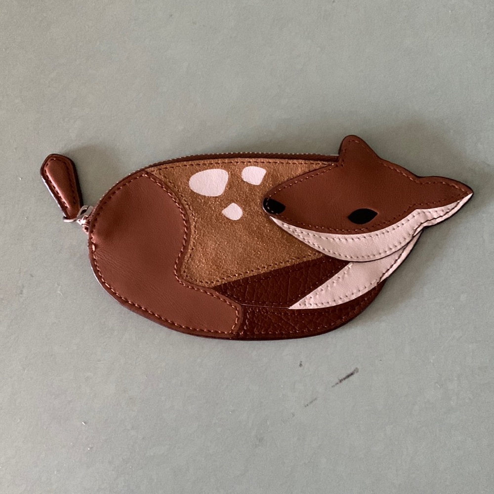 Coach Deer Coin Purse NWT